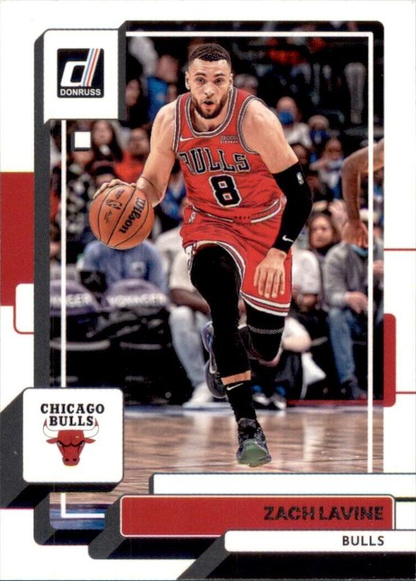2022 Panini Donruss Zach LaVine #30 Chicago Bulls