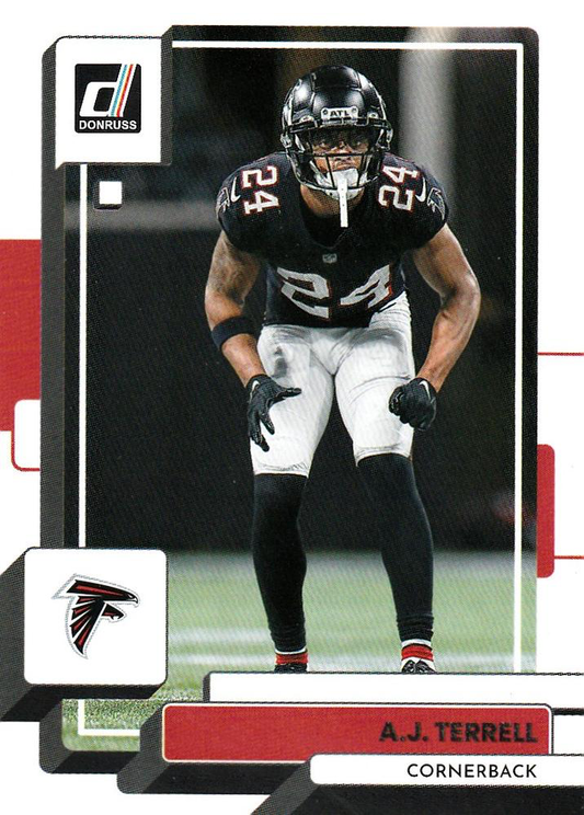 2022 Panini Donruss A.J. Terrell #232 Atlanta Falcons