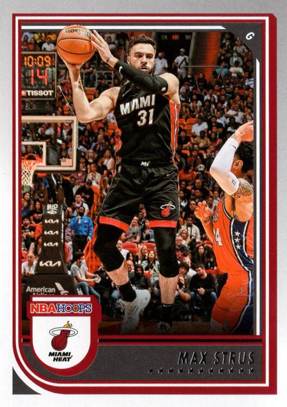 2022 Panini Hoops Max Strus #102 Miami Heat
