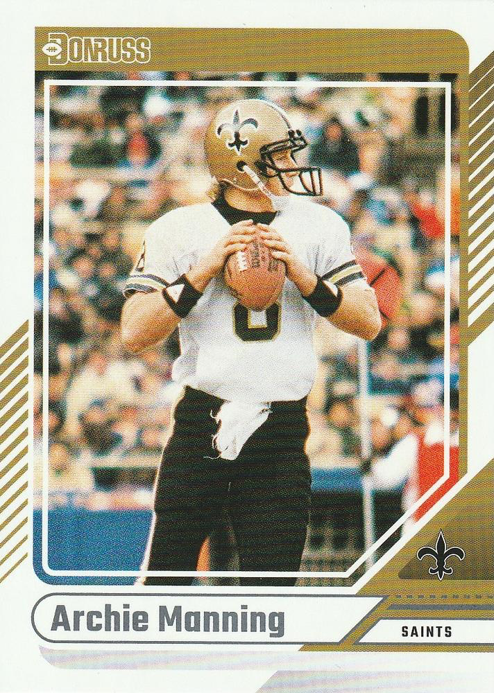 2024 Panini Donruss Archie Manning New Orleans Saints #195
