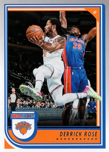 2022 Panini Hoops Derrick Rose #24 New York Knicks
