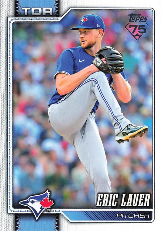 2026 Topps Series 1 Eric Lauer #175 Toronto Blue Jays