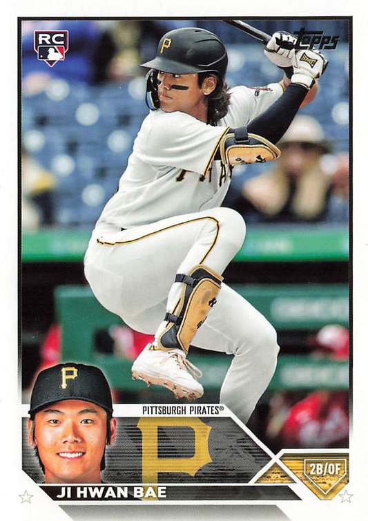 2023 Topps Series 2 Ji Hwan Bae RC Pittsburgh Pirates #491