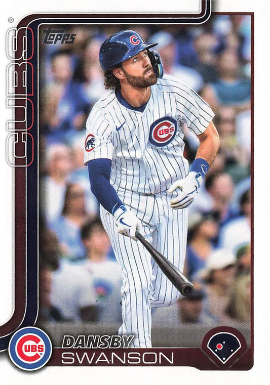 2025 Topps Series 1 Dansby Swanson Chicago Cubs #303