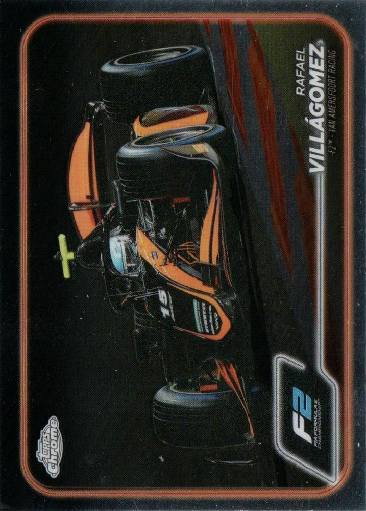 2024 Topps Chrome Formula 1 Rafael Villagomez F2C #112 Van Amersfoort Racing