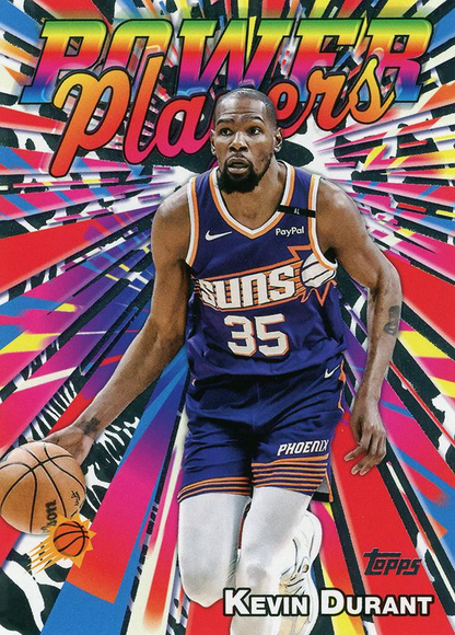 2025 Topps NBA Power Players Kevin Durant PP-6 Phoenix Suns