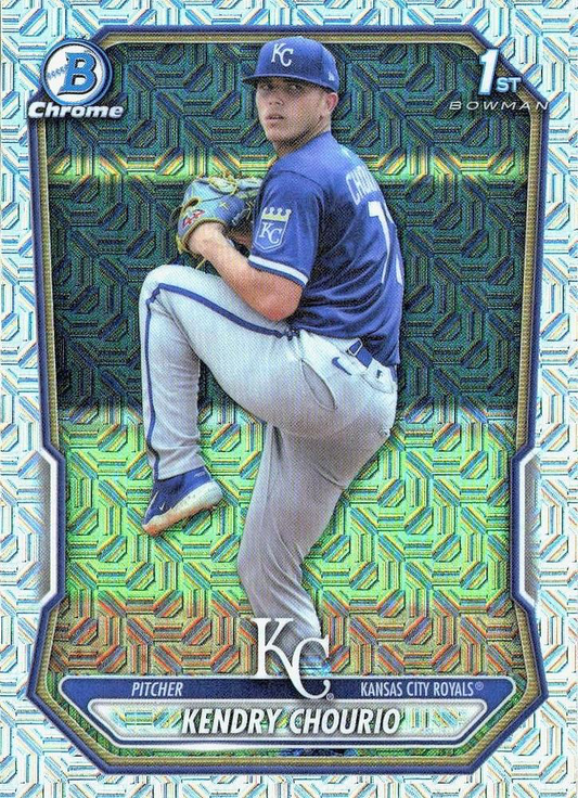 2026 Topps Bowman Chrome Mojo Prospects Kendry Chourio #BP-7 Kansas City Royals