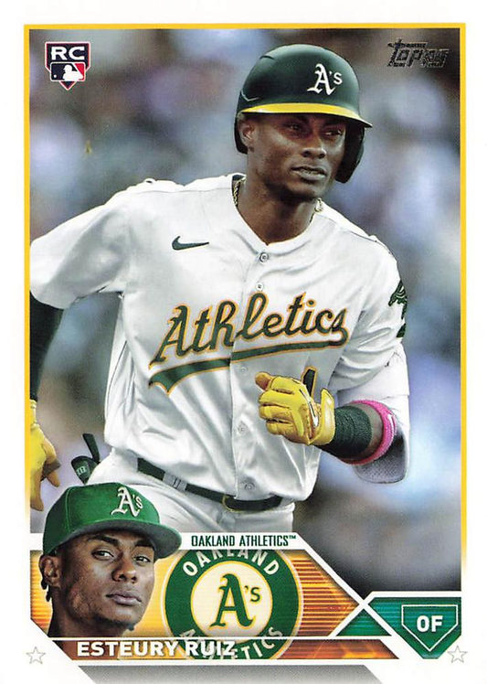 2023 Topps Series 2 Esteury Ruiz RC Oakland Athletics #650