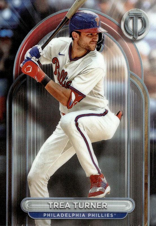 2024 Topps Tribute Trea Turner Philadelphia Phillies #72