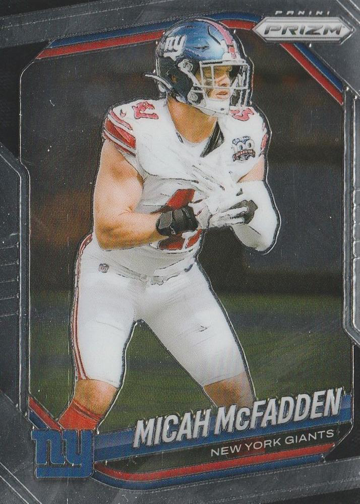 2025 Panini Prizm Micah McFadden #95 New York Giants