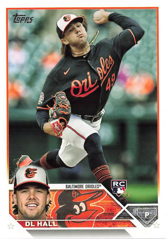 2023 Topps Series 2 DL Hall RC Baltimore Orioles #547