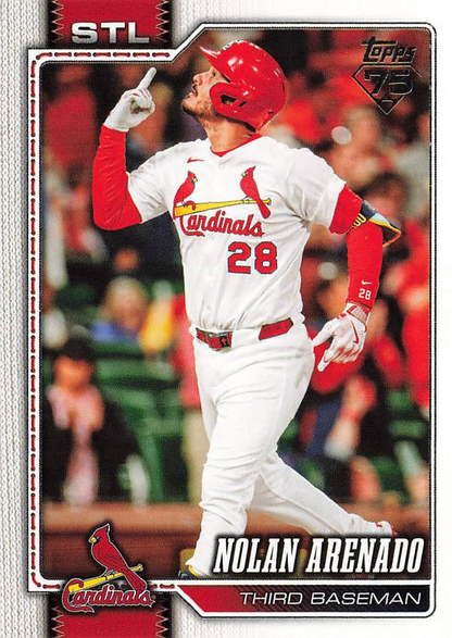 2026 Topps Series 1 Nolan Arenado #193 St. Louis Cardinals