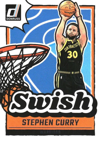2024 Panini Donruss Swish Stephen Curry #3 Golden State Warriors