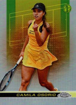 2024 Topps Chrome Tennis Refractor Camila Osorio RC #58