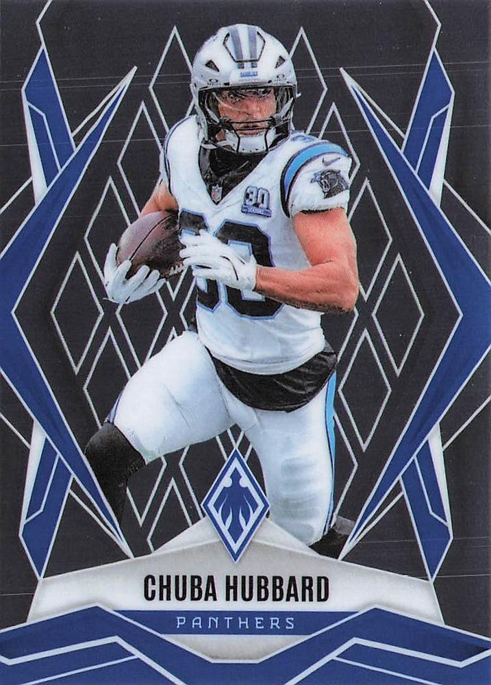 2025 Panini Phoenix Chuba Hubbard #75 Carolina Panthers