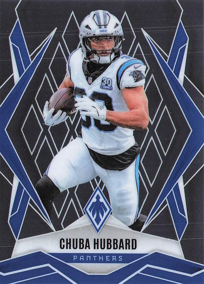 2025 Panini Phoenix Chuba Hubbard #75 Carolina Panthers