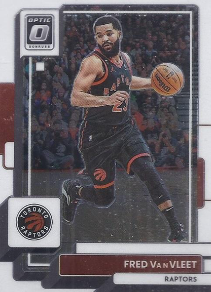 2022 Panini Donruss Optic Fred VanVleet #10 Toronto Raptors