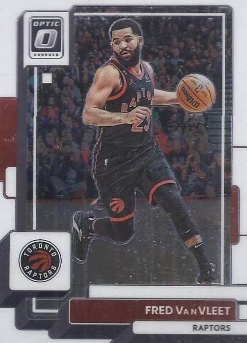 2022 Panini Donruss Optic Fred VanVleet #10 Toronto Raptors