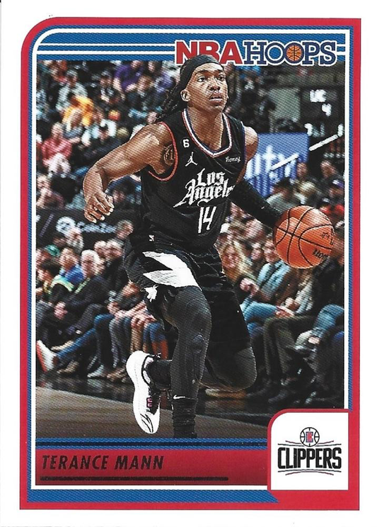 2023 Panini Hoops Terance Mann #130 Los Angeles Clippers