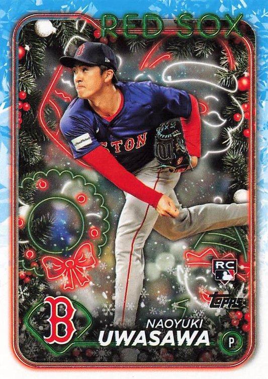 2024 Topps Holiday Naoyuki Uwasawa RC Boston Red Sox #H37