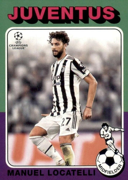 2021 Topps UCC 1975 Retro Manuel Locatelli #75-19 Juventus