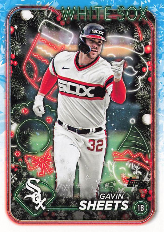 2024 Topps Holiday Gavin Sheets Chicago White Sox #H93