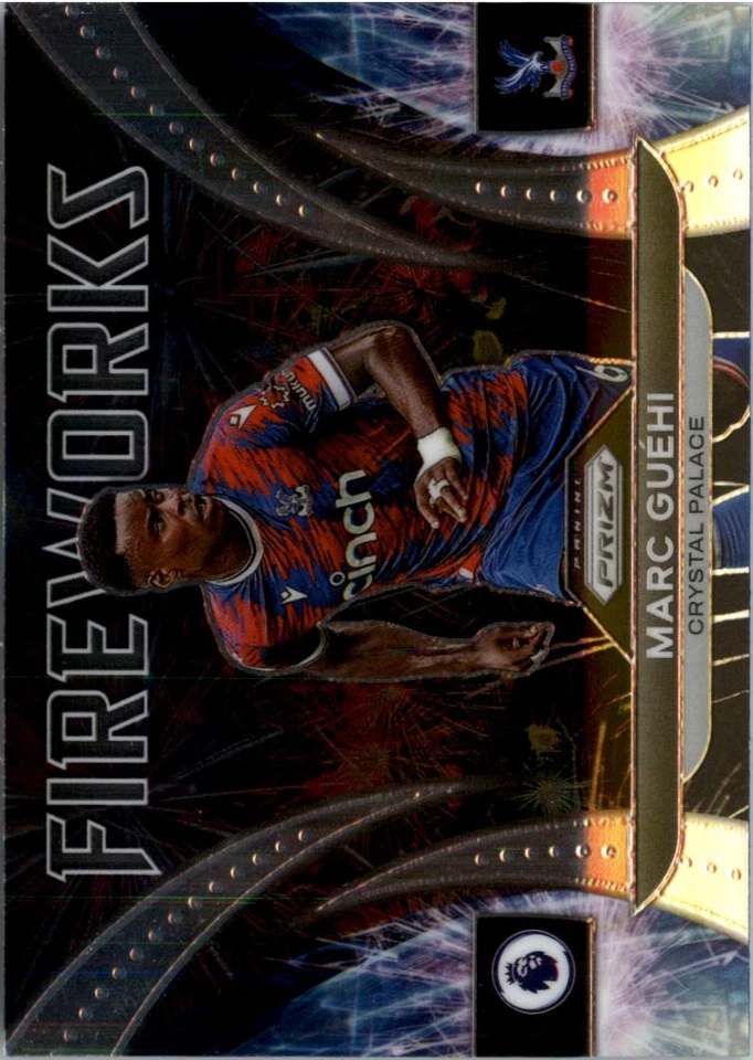2022 Panini Prizm Premier League Marc Guehi Fireworks #2 Crystal Palace