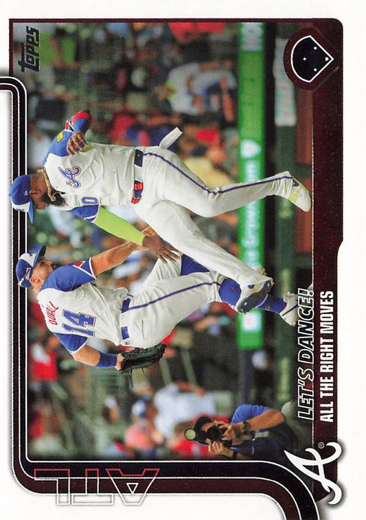 2025 Topps Series 1 Combo Card/Checklist Marcell Ozuna Atlanta Braves #237
