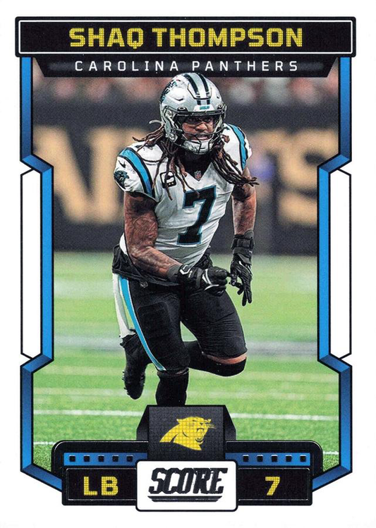 2023 Panini Score Football Shaq Thompson Carolina Panthers #49