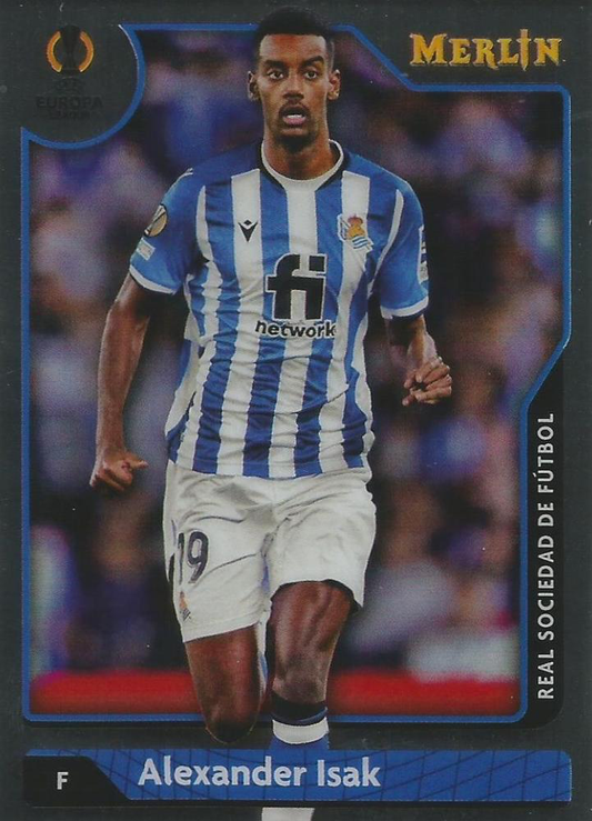 2021 Topps Merlin UEFA Club Competitions Alexander Isak #91 Real Sociedad