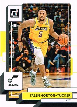 2022 Panini Donruss Talen Horton-Tucker #130 Utah Jazz