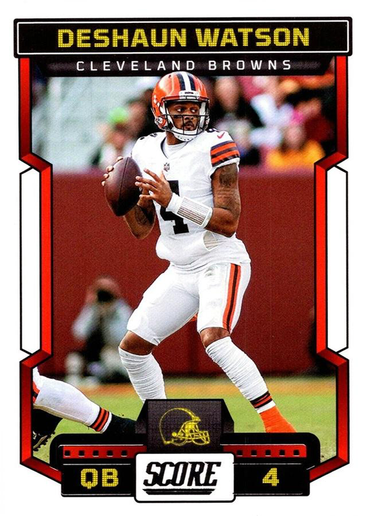 2023 Panini Score Football Deshaun Watson Cleveland Browns #206