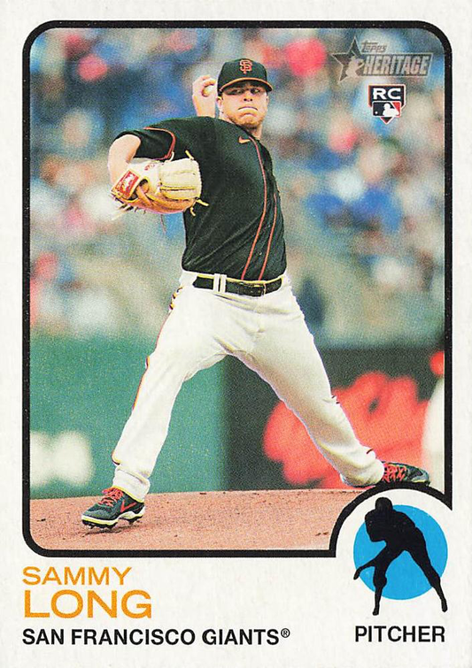 2022 Topps Heritage Sammy Long RC San Francisco Giants #379