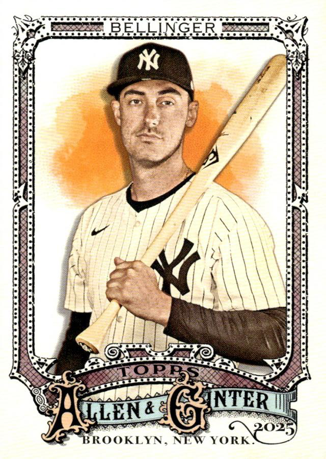 2025 Topps Allen & Ginter Cody Bellinger #78 New York Yankees