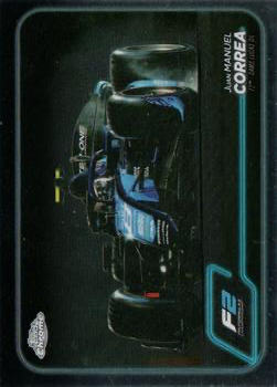 2024 Topps Chrome Formula 1 Juan Manuel Correa F2C #106 Dams Lucas Oil