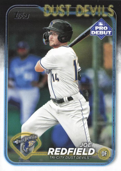 2024 Topps Pro Debut Joe Redfield #PD-5 Tri-City Dust Devils