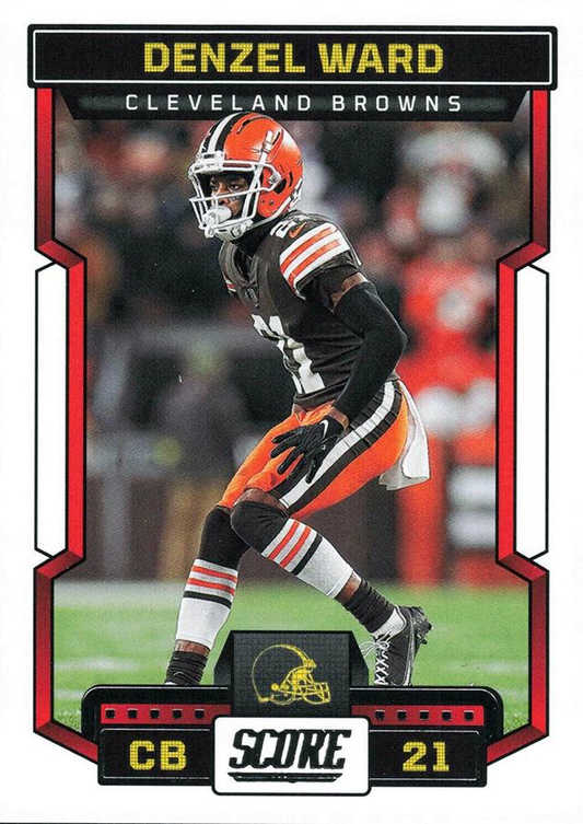 2023 Panini Score Football Denzel Ward Cleveland Browns #212