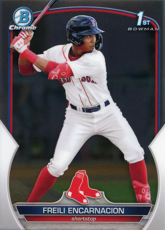 2023 Bowman Chrome Prospects Freili Encarnacion 1st Boston Red Sox #BCP-117