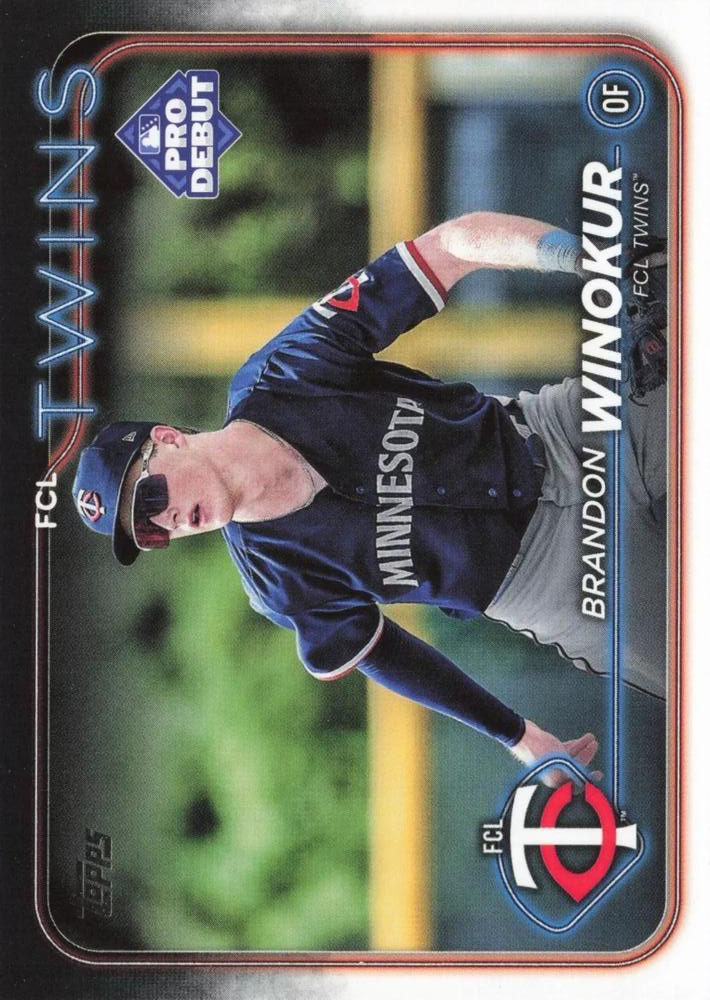 2024 Topps Pro Debut Brandon Winokur #PD-116 FCL Twins