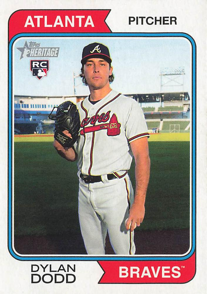 2023 Topps Heritage Dylan Dodd RC Atlanta Braves #650