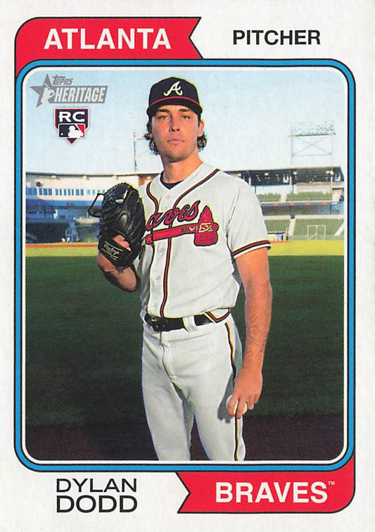 2023 Topps Heritage Dylan Dodd RC Atlanta Braves #650