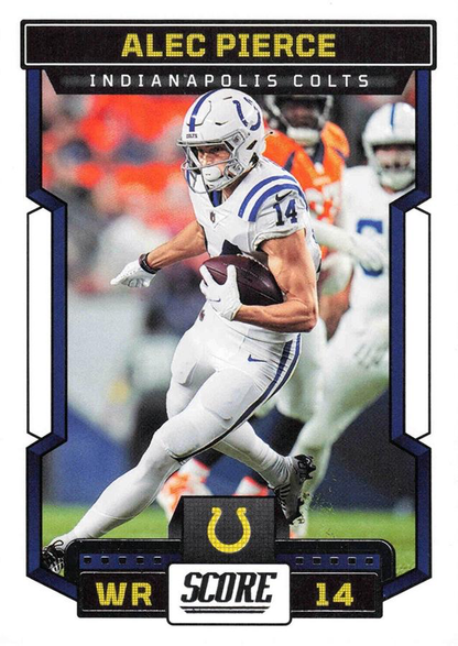 2023 Panini Score Football Alec Pierce Indianapolis Colts #11