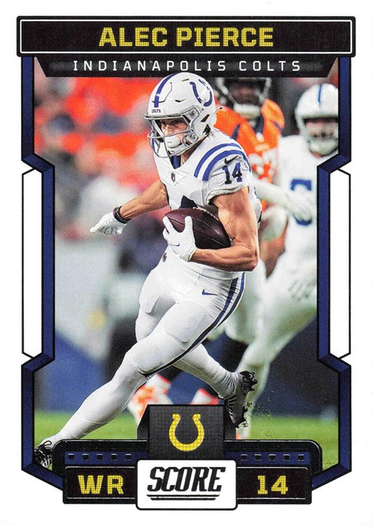 2023 Panini Score Football Alec Pierce Indianapolis Colts #11