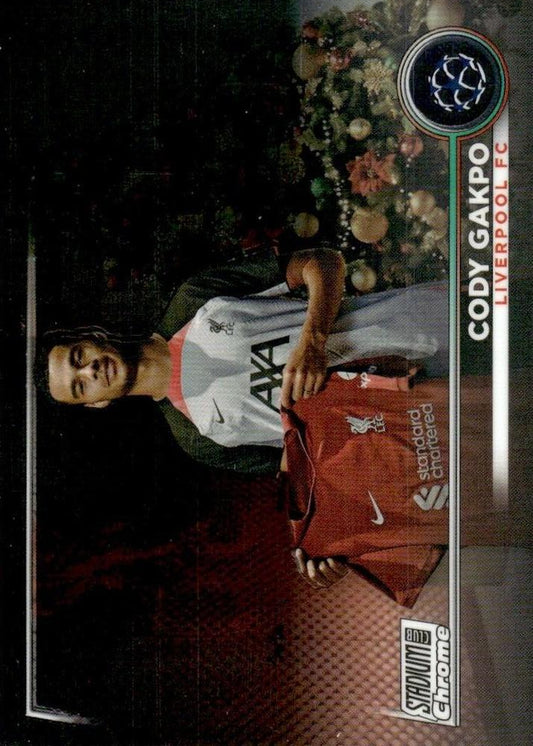 2022 Topps Stadium Club Chrome UCC Cody Gakpo #18 Liverpool