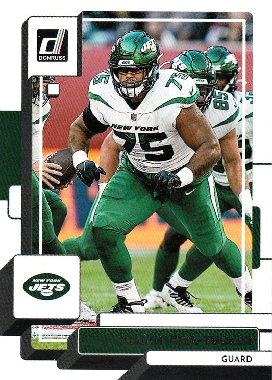 2022 Panini Donruss Alijah Vera-Tucker #144 New York Jets