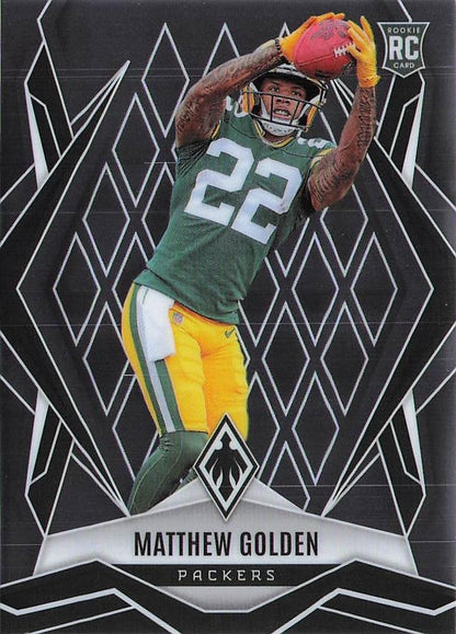 2025 Panini Phoenix RC Matthew Golden #174 Green Bay Packers