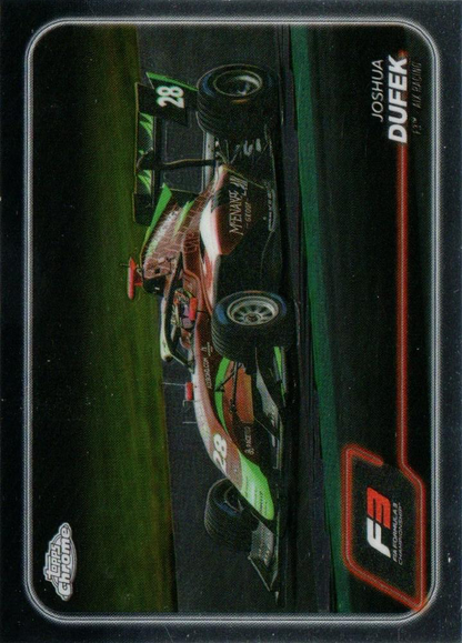 2024 Topps Chrome Formula 1 Joshua Dufek F3C #141 Aix Racing