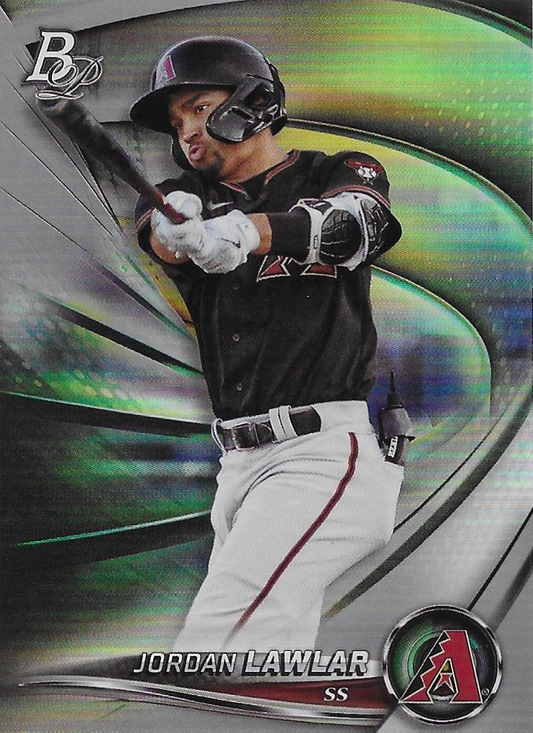 2022 Topps Bowman Platinum Top Prospects Jordan Lawlar Arizona Diamondbacks #TOP-72