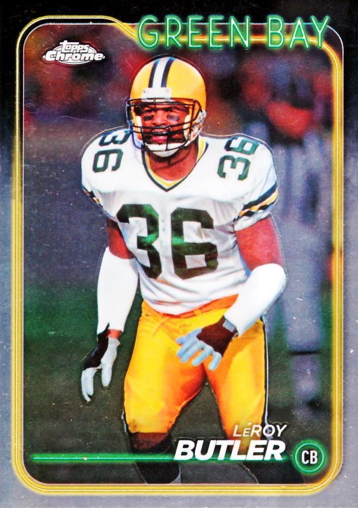2024 Topps Chrome Football LeRoy Butler #75 Green Bay Packers