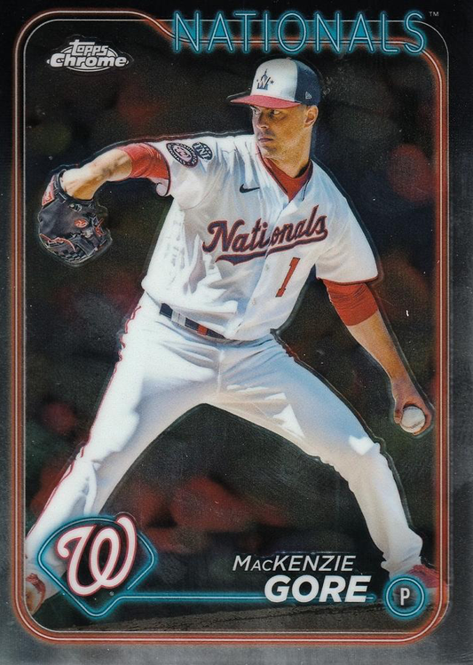 2024 Topps Chrome MacKenzie Gore Washington Nationals #94